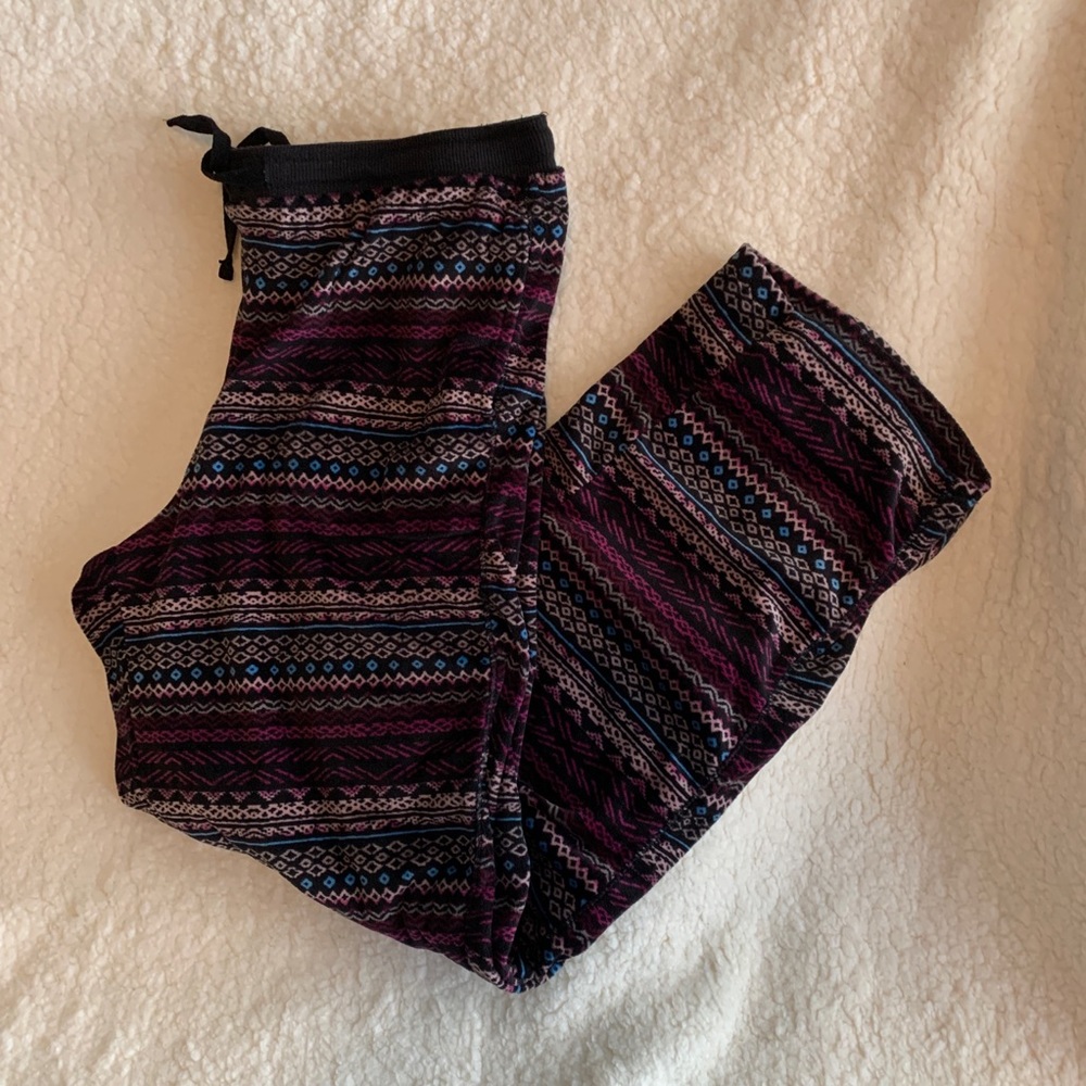 Secret Treasures velour lounge / pajama pants (M)